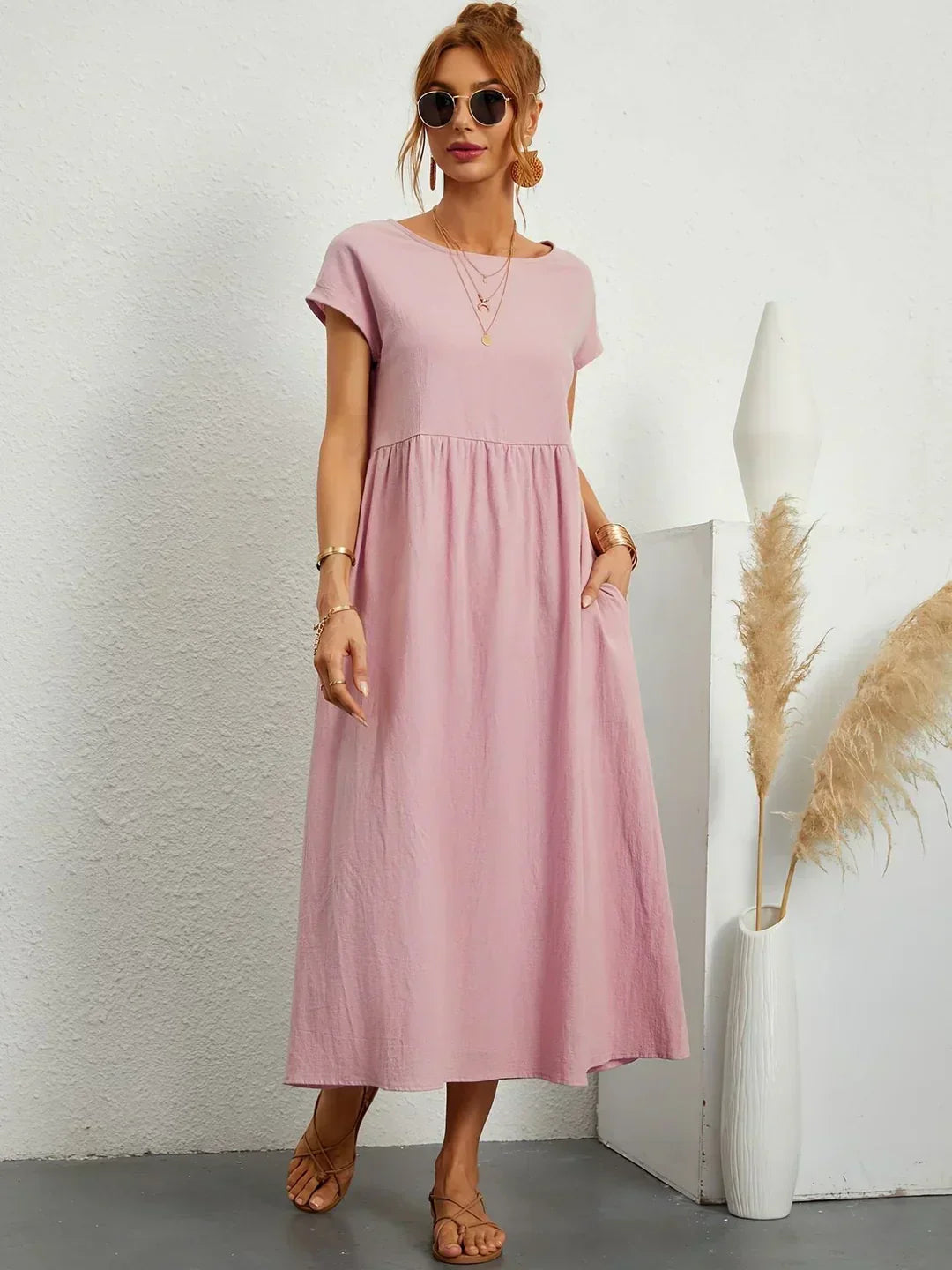 Cintia - Rochie Midi Cazual