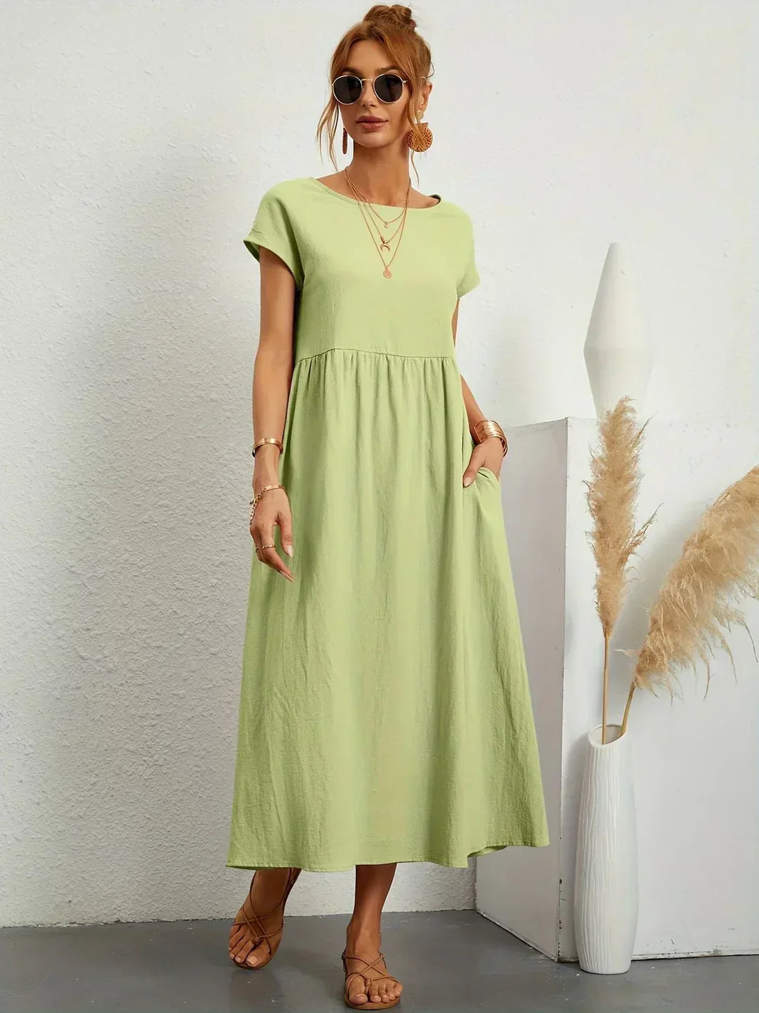 Cintia - Rochie Midi Cazual