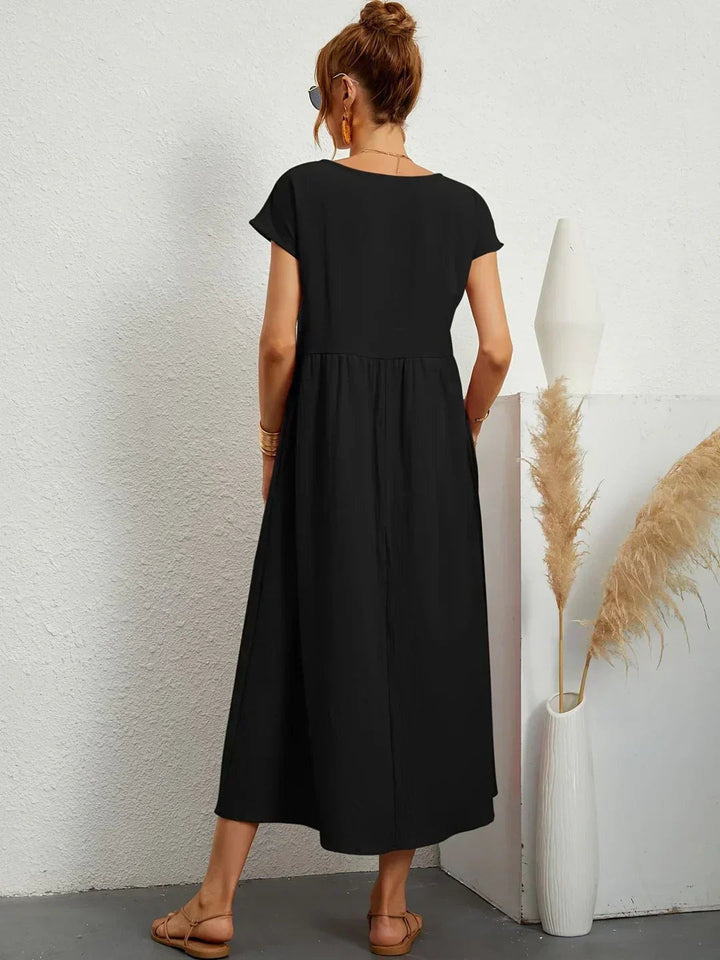 Cintia - Rochie Midi Cazual