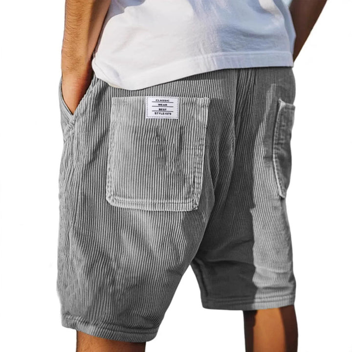 Festus - Pantaloni Scurți Croiți Cu Textură Rafinată
