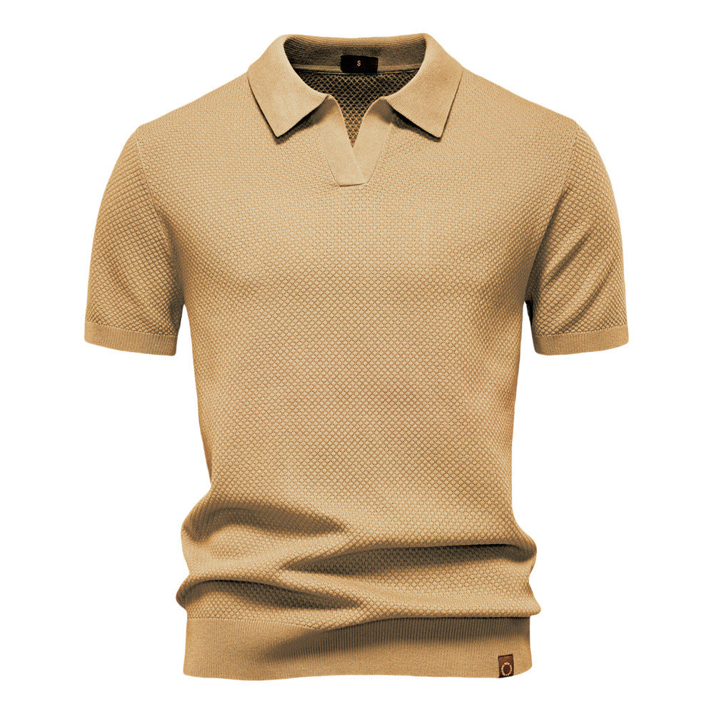 Trevor - Tricou Polo Cu Mâneci Scurte Respirabil