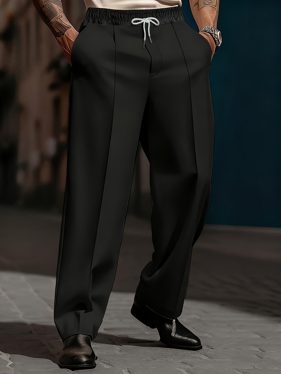Raimi - Pantaloni Casual cu Buzunare