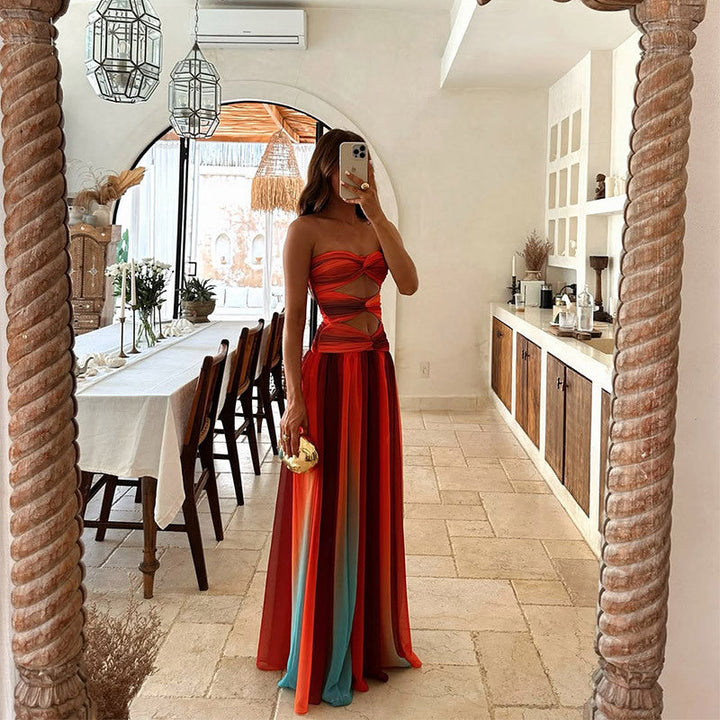 Edeltraud - Rochie Mini Elegantă Fără Bretele