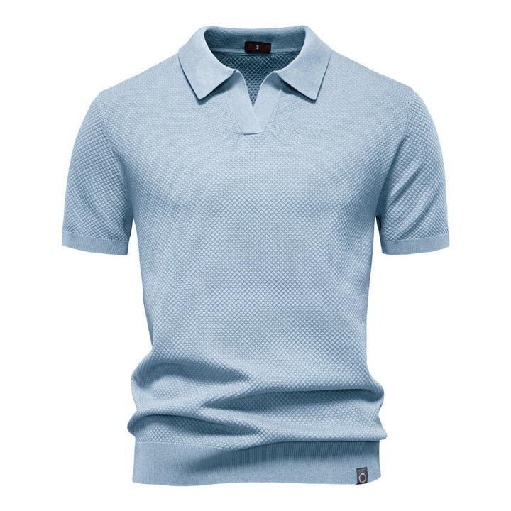 Trevor - Tricou Polo Cu Mâneci Scurte Respirabil