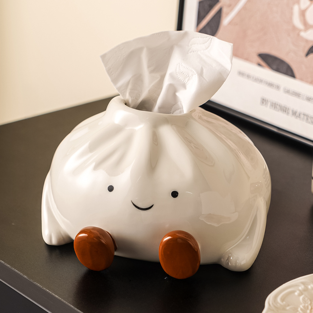 BaoCasa - Cutie pentru Servețele din Ceramică Bao