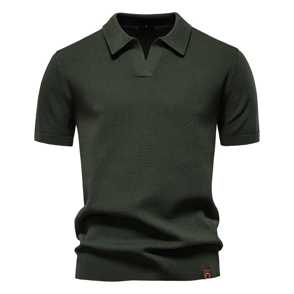 Trevor - Tricou Polo Cu Mâneci Scurte Respirabil