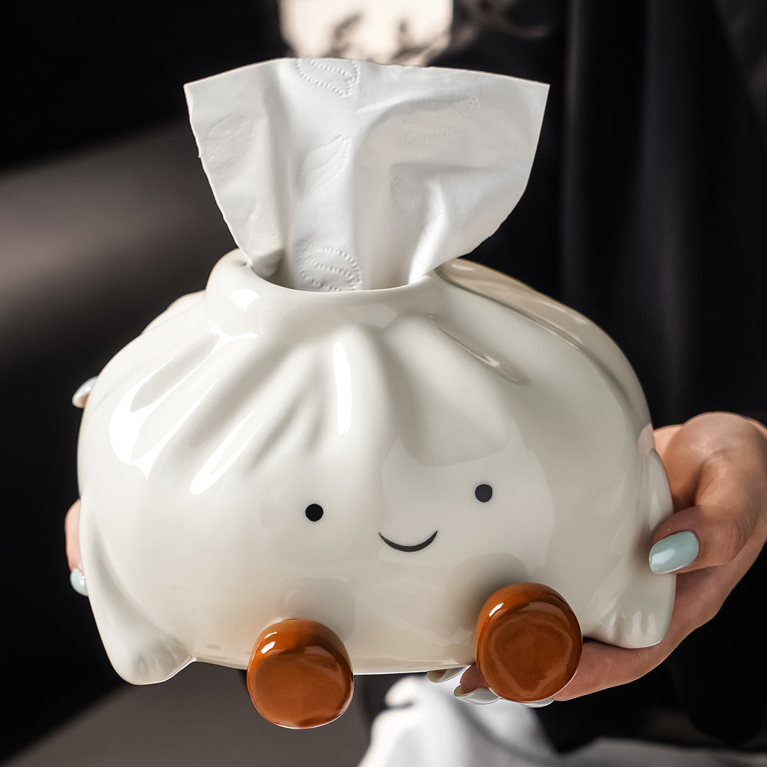 BaoCasa - Cutie pentru Servețele din Ceramică Bao