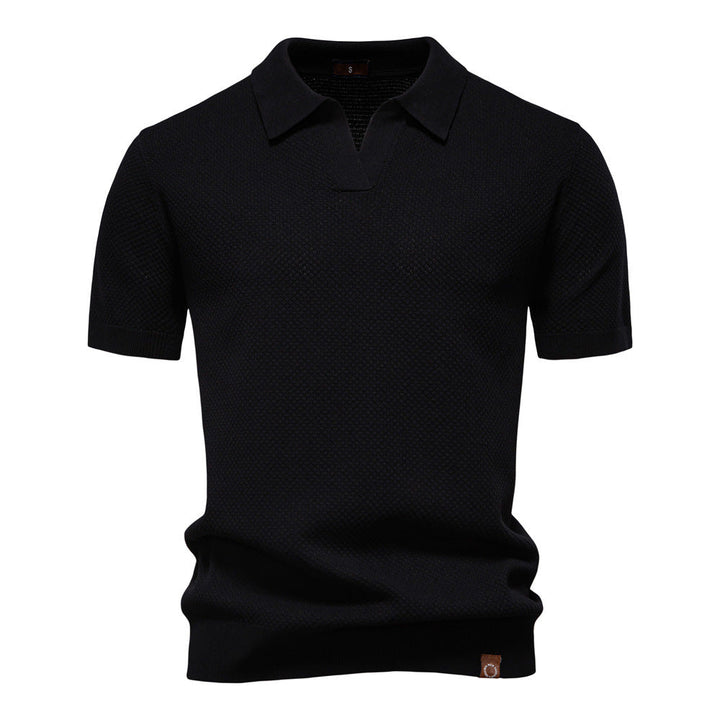 Trevor - Tricou Polo Cu Mâneci Scurte Respirabil