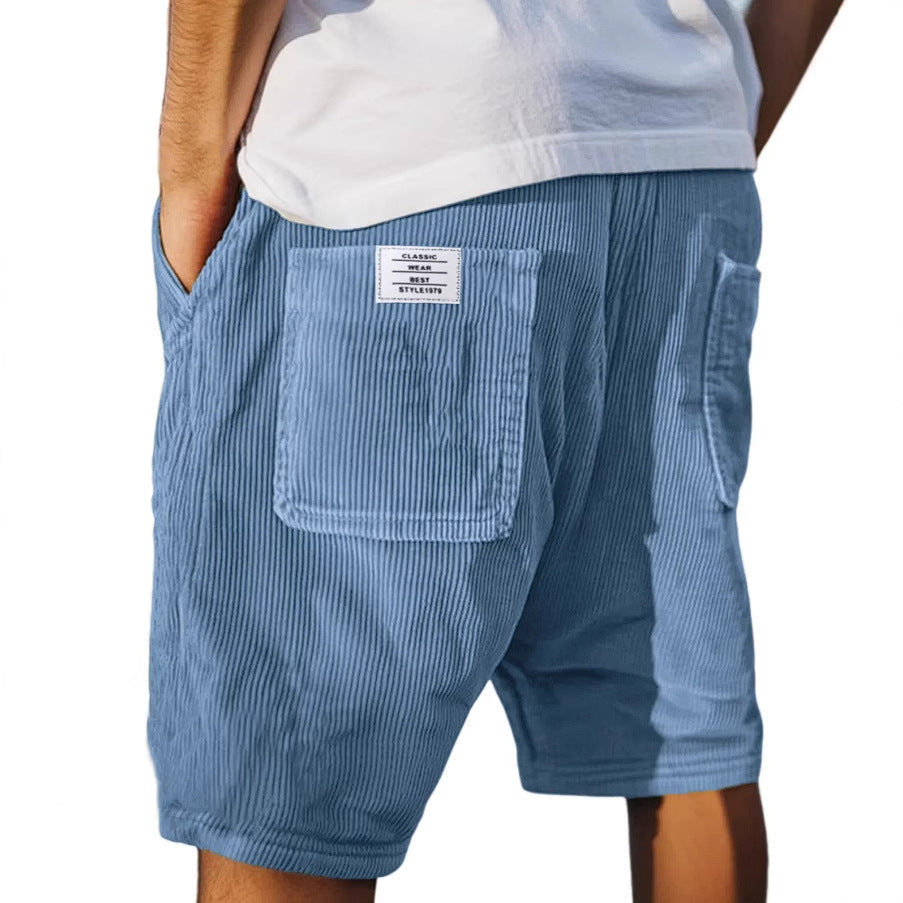 Marsel - Pantaloni Scurți Eleganți Din Velur