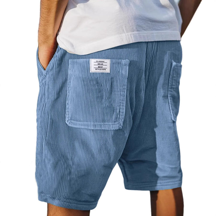 Marsel - Pantaloni Scurți Eleganți Din Velur