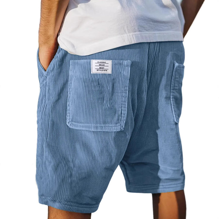 Festus - Pantaloni Scurți Croiți Cu Textură Rafinată