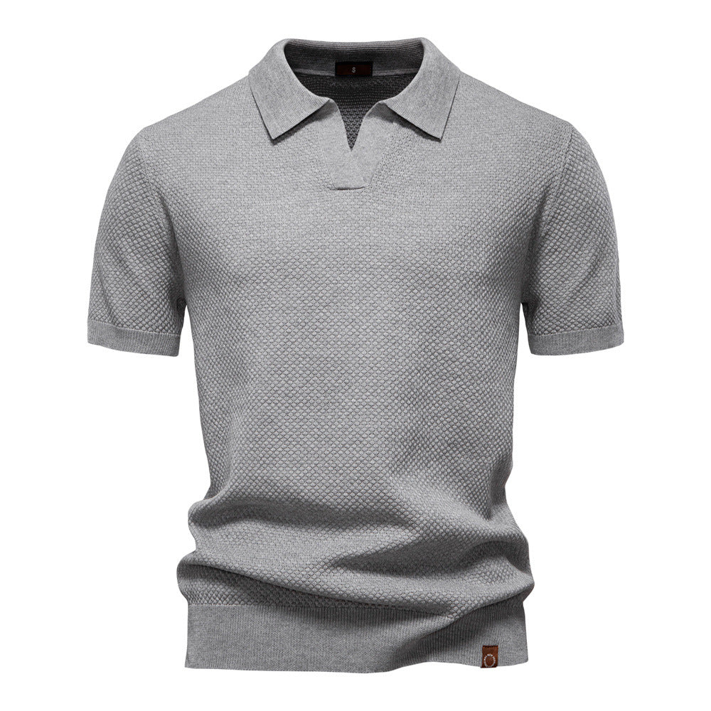 Trevor - Tricou Polo Cu Mâneci Scurte Respirabil