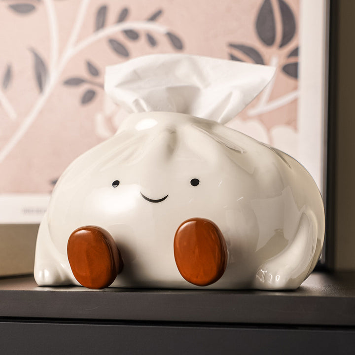 BaoCasa - Cutie pentru Servețele din Ceramică Bao