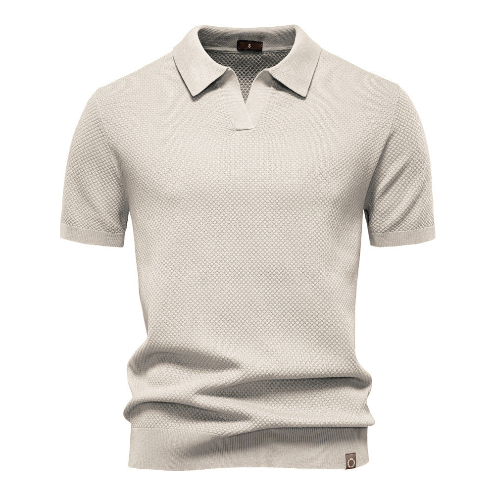 Trevor - Tricou Polo Cu Mâneci Scurte Respirabil