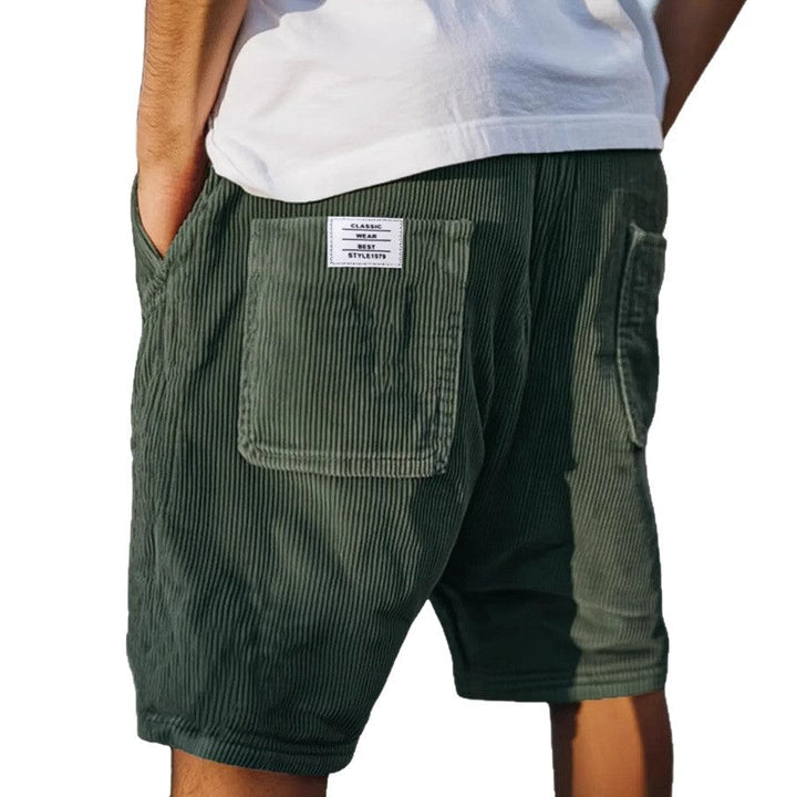 Festus - Pantaloni Scurți Croiți Cu Textură Rafinată