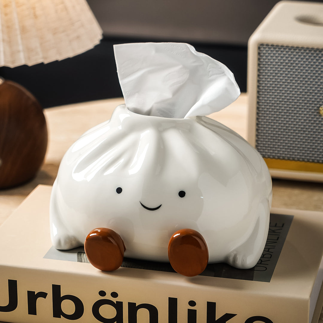 BaoCasa - Cutie pentru Servețele din Ceramică Bao