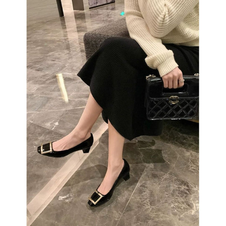 Teoona – Sandale Elegante Cu Vârf Pătrat