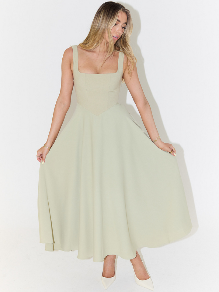 Nangula - Rochie Elegantă Din Rayon