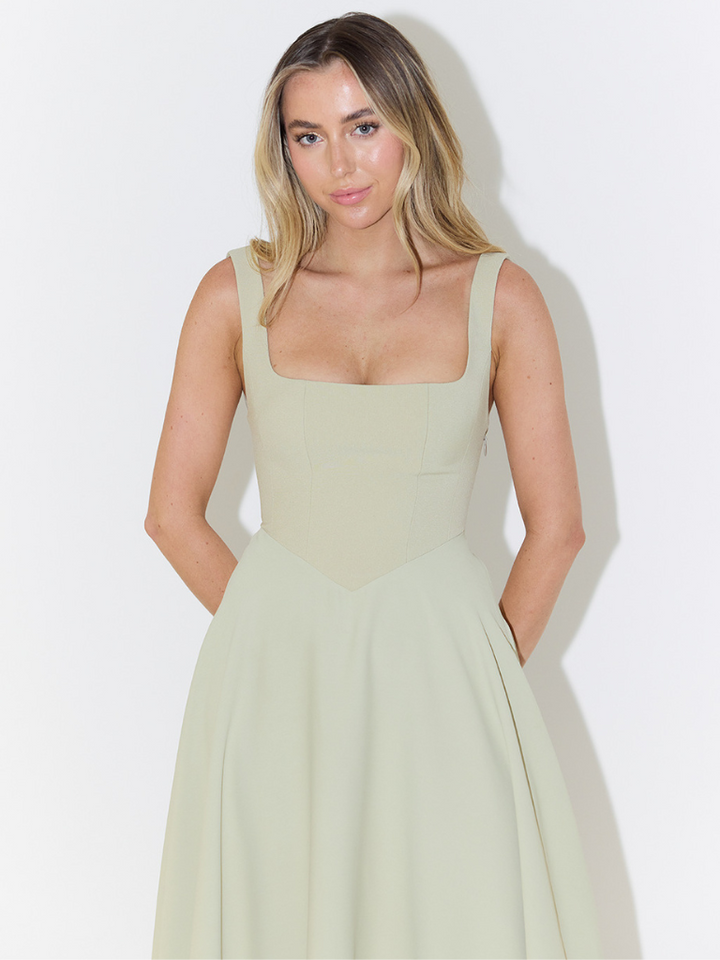 Zinovia - Rochie Elegantă Fără Mâneci