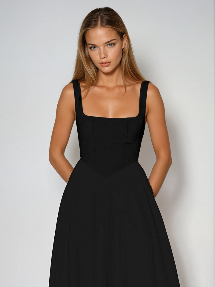 Zinovia - Rochie Elegantă Fără Mâneci