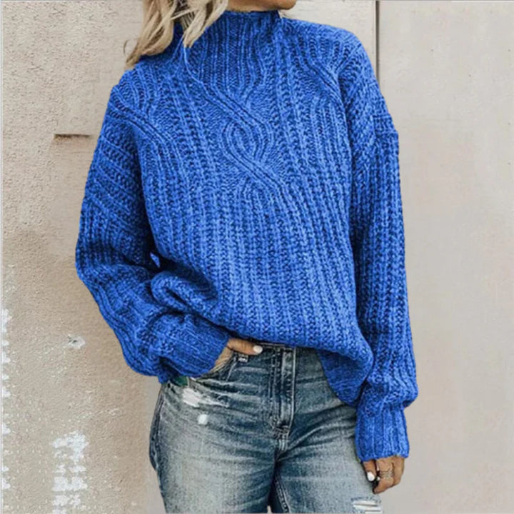 Chaipanya - Pulover Elegant și Confortabil Tricotat Cu Cabluri