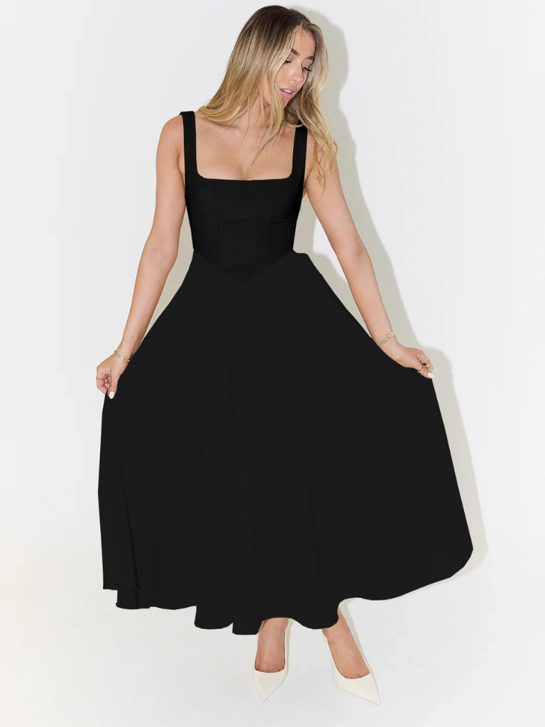 Zinovia - Rochie Elegantă Fără Mâneci