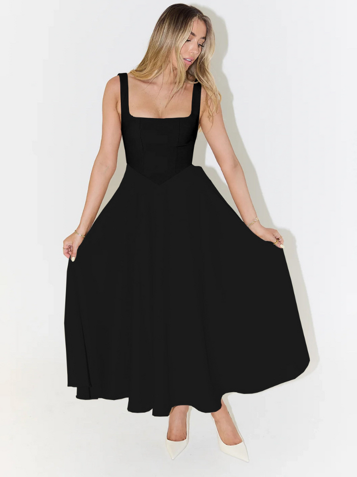 Nangula - Rochie Elegantă Din Rayon