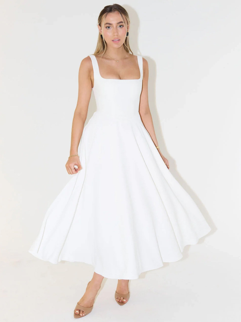 Nangula - Rochie Elegantă Din Rayon