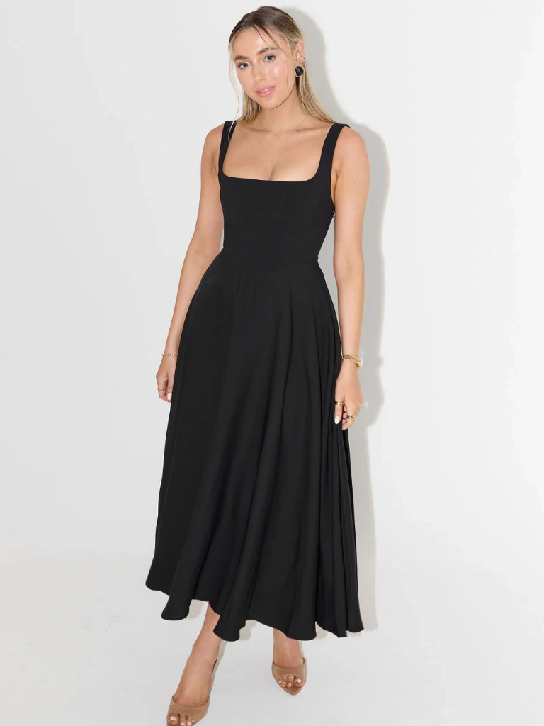 Nangula - Rochie Elegantă Din Rayon