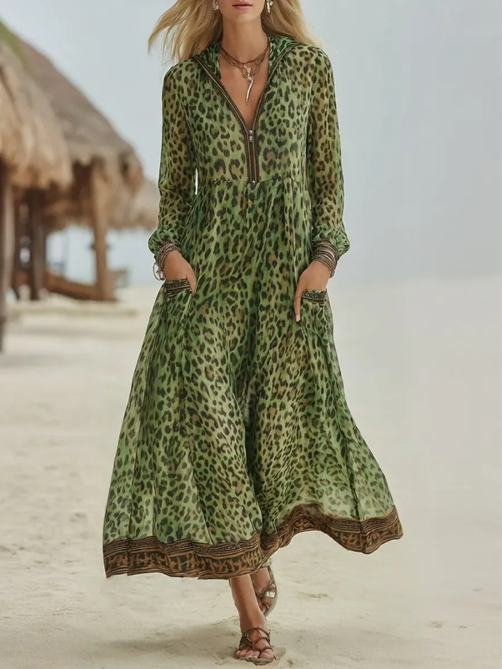 Yethrika - Rochie Elegantă cu Fermoar