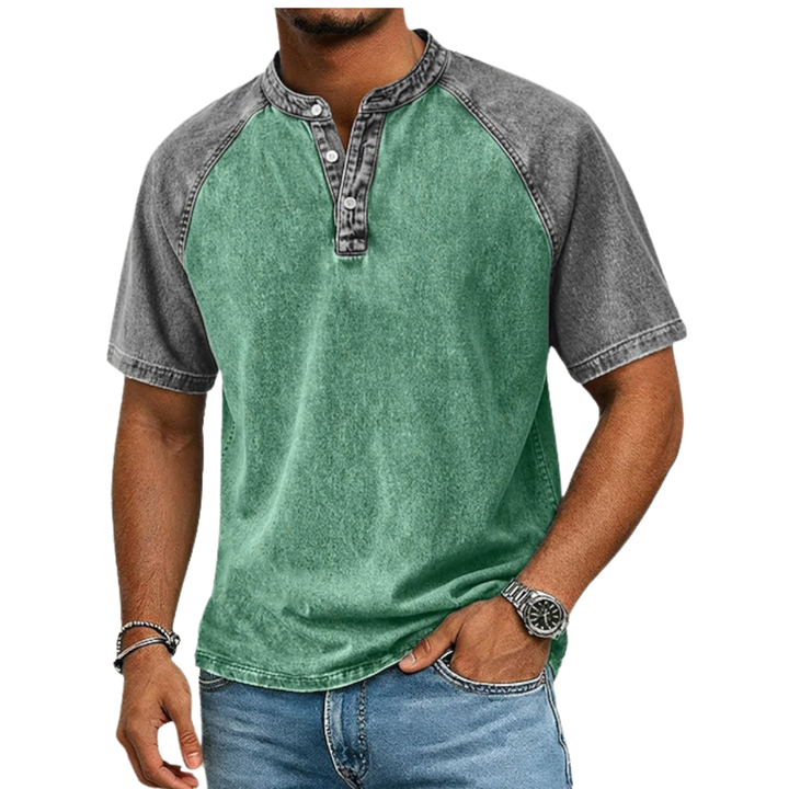Roeland - Tricou Vintage în Două Nuanțe
