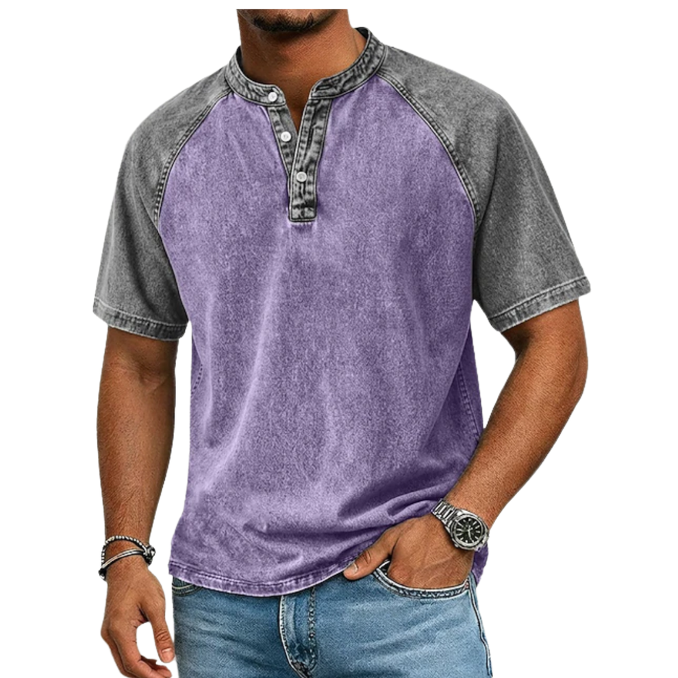 Roeland - Tricou Vintage în Două Nuanțe