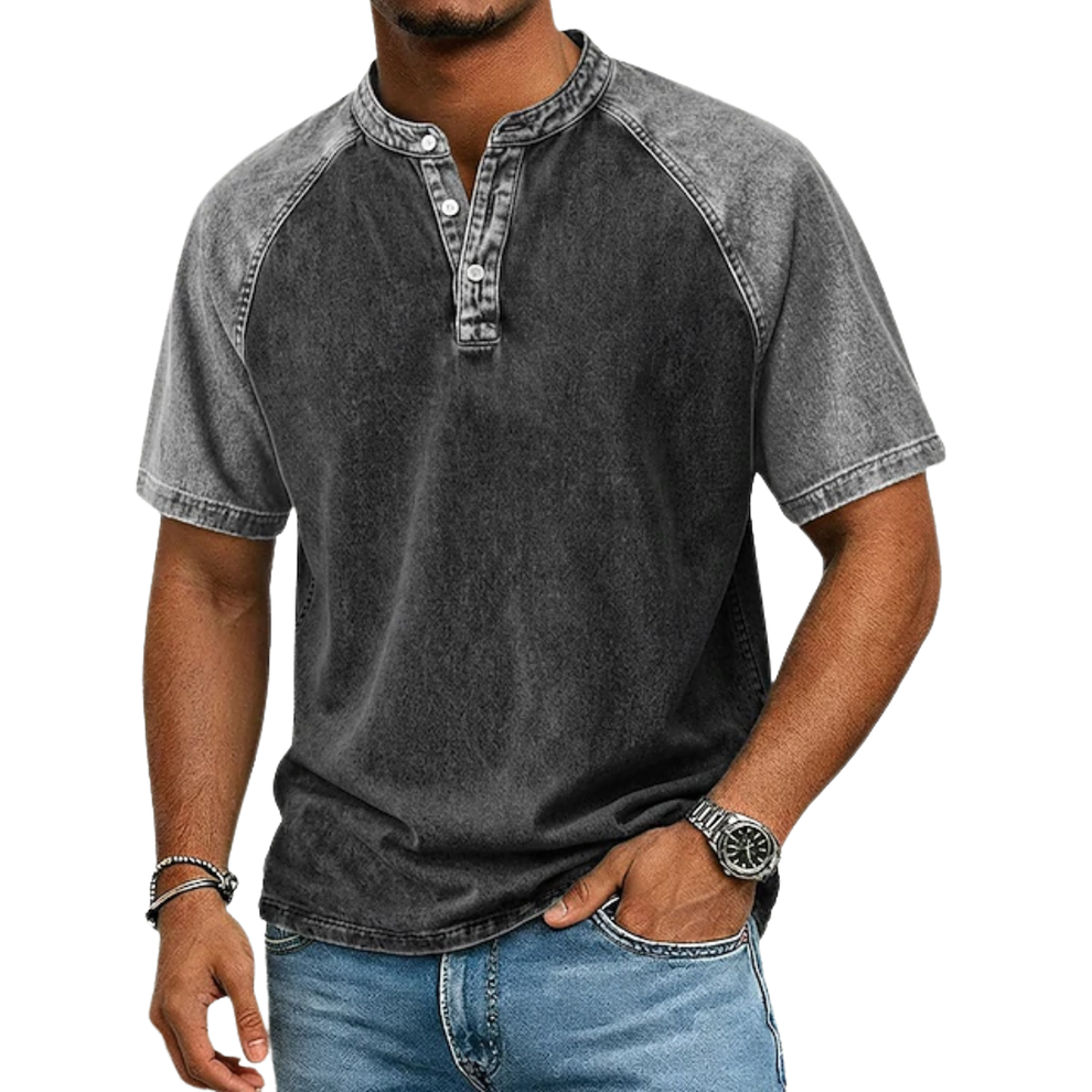 Roeland - Tricou Vintage în Două Nuanțe