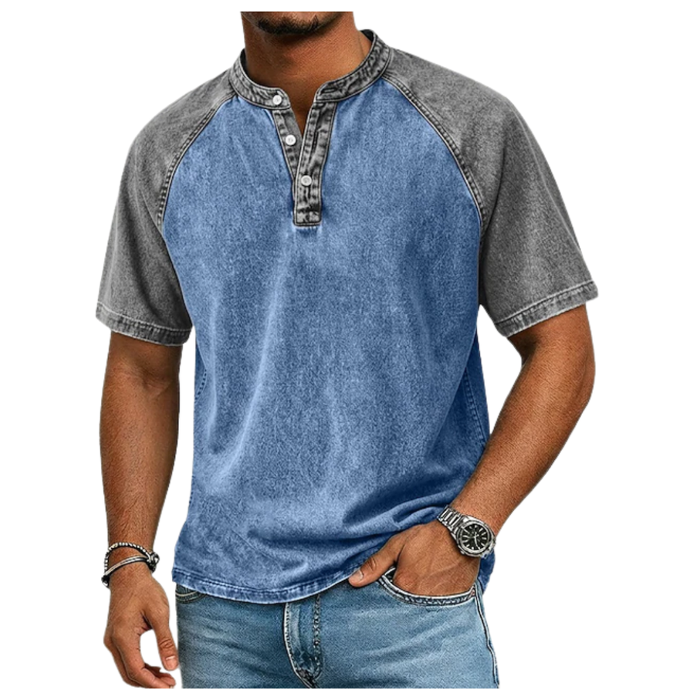Roeland - Tricou Vintage în Două Nuanțe