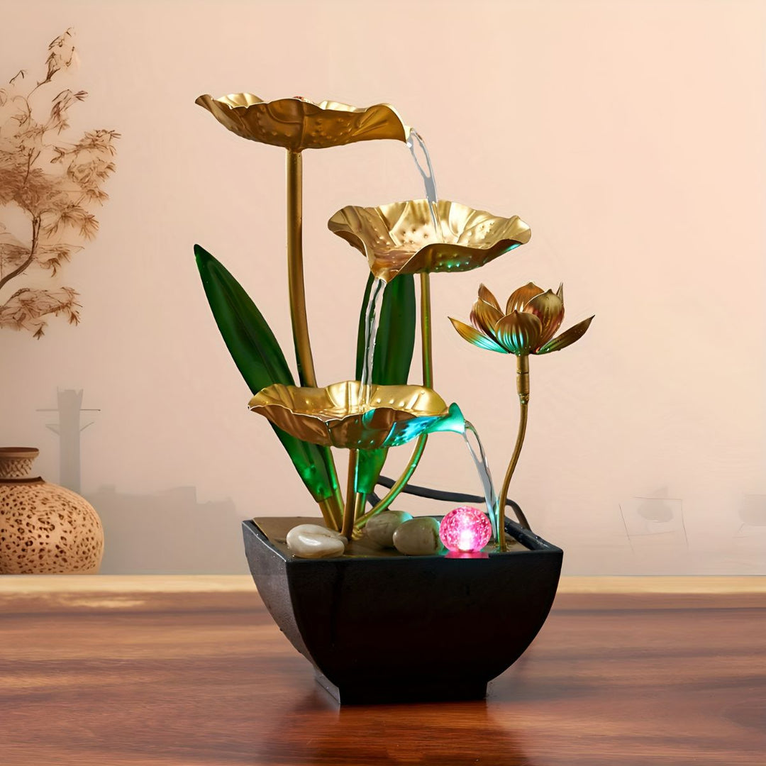 LotusAura - Fântână Automată De Interior Cu Umidificator