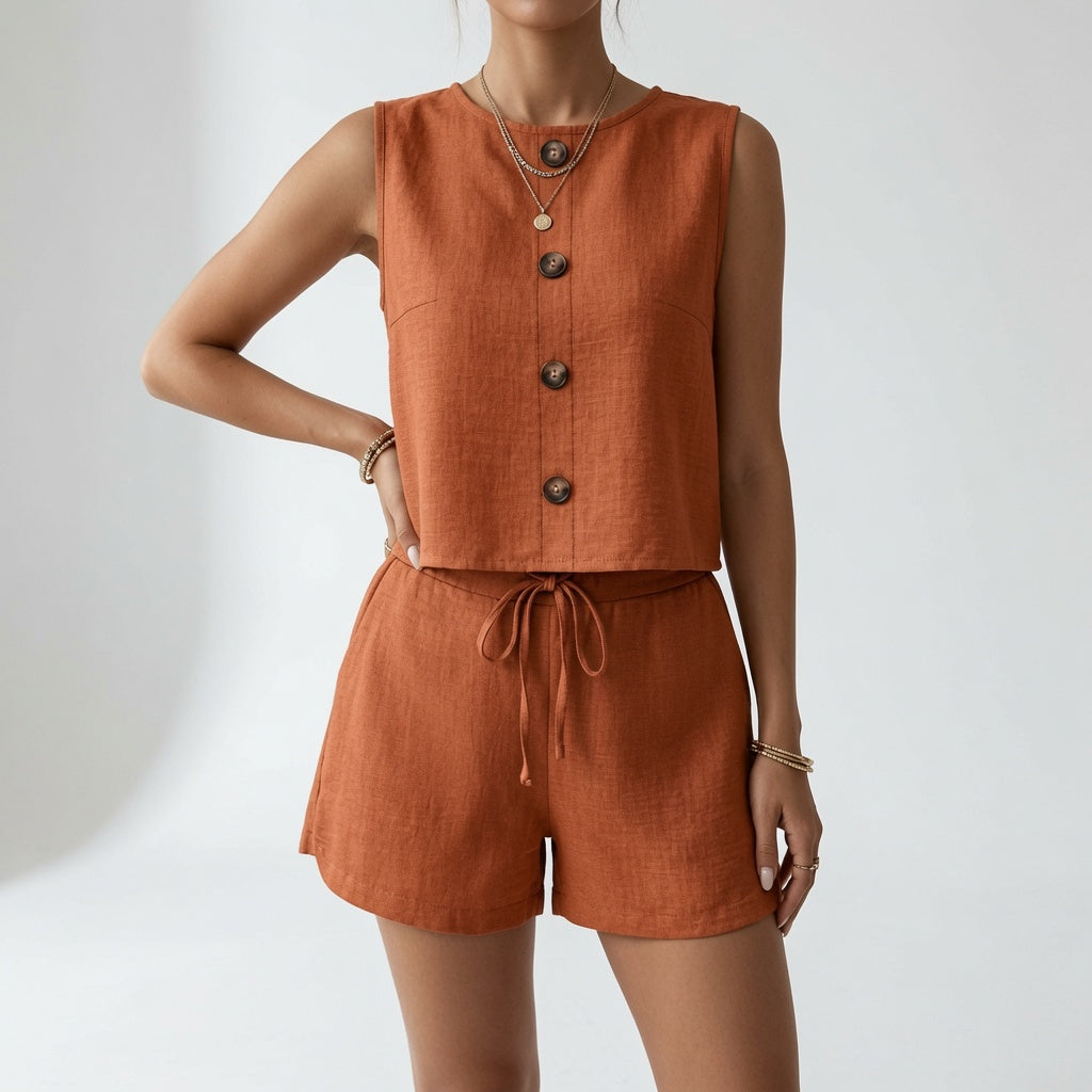 Ezahra - Set De Două Piese Eleganța Verii