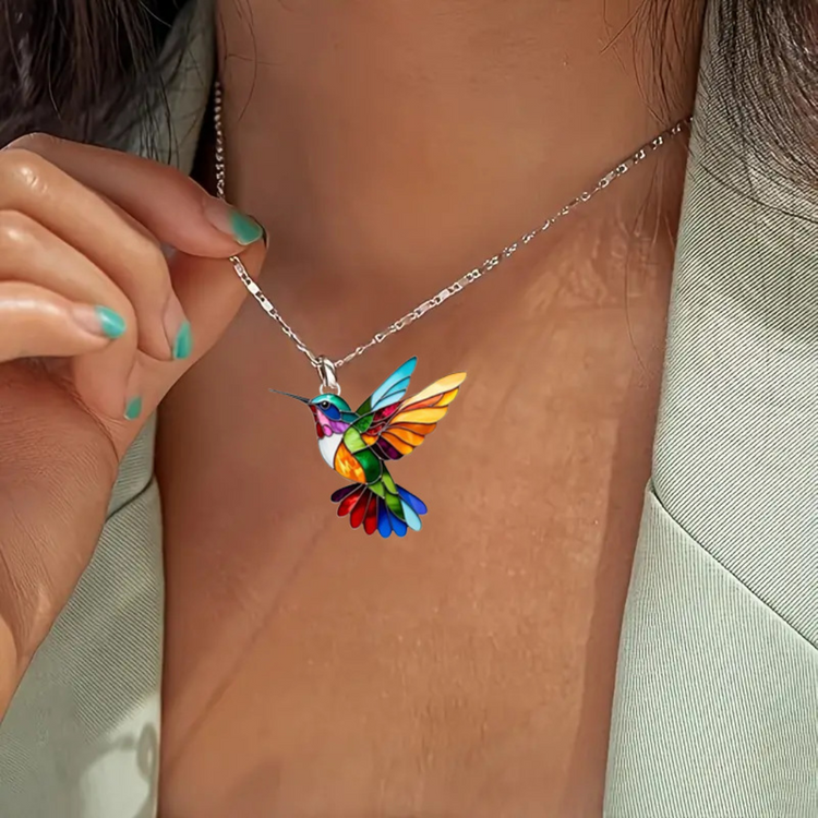Samantha - Colier Elegant Cu Colibri
