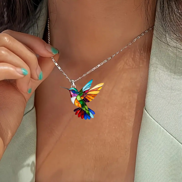 Samantha - Colier Elegant Cu Colibri