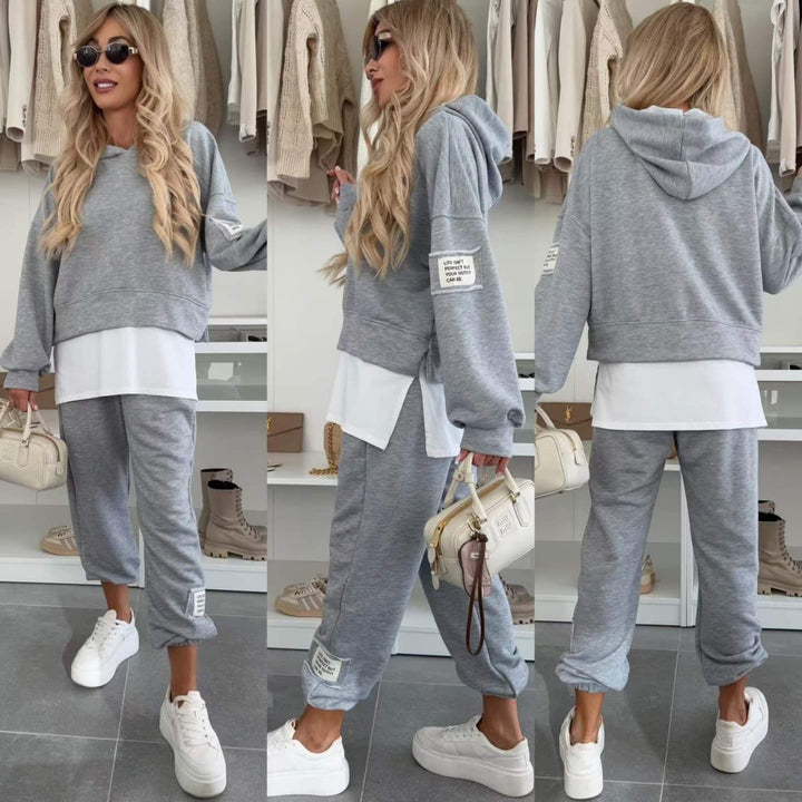 Bronie - Hanorac Oversized Cu Pantaloni Jogger