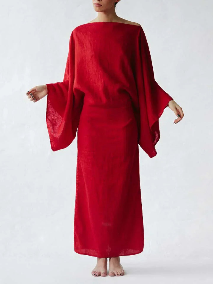 Rochelle - Rochie în Stil Kimono