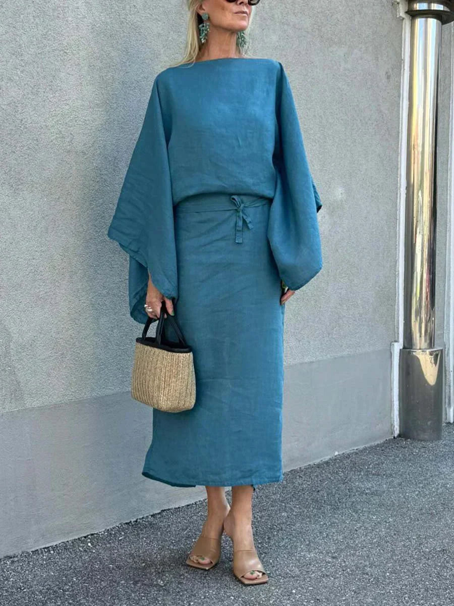 Rochelle - Rochie în Stil Kimono