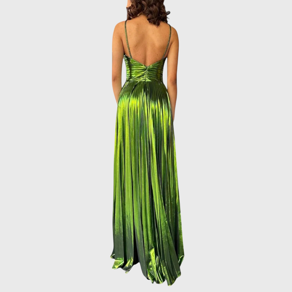 Kirsty - Rochie Maxi Elegantă Fără Mâneci