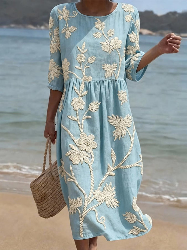 Kleopatra - Rochie Vintage Brodată