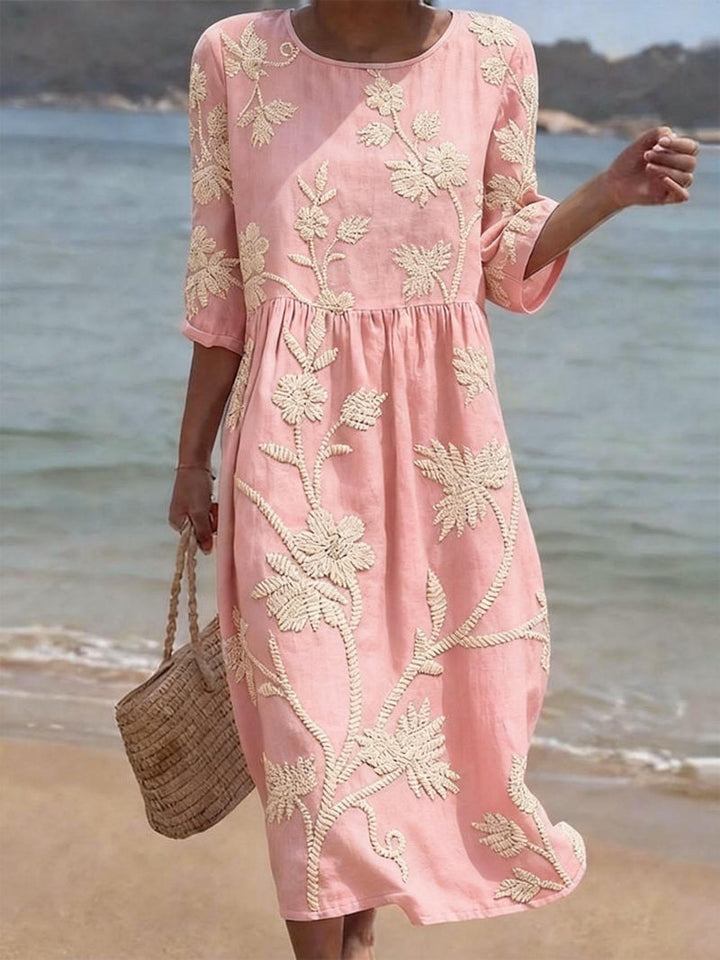 Kleopatra - Rochie Vintage Brodată
