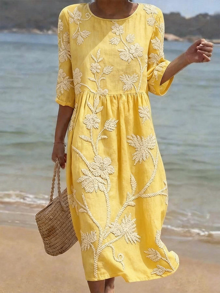 Kleopatra - Rochie Vintage Brodată