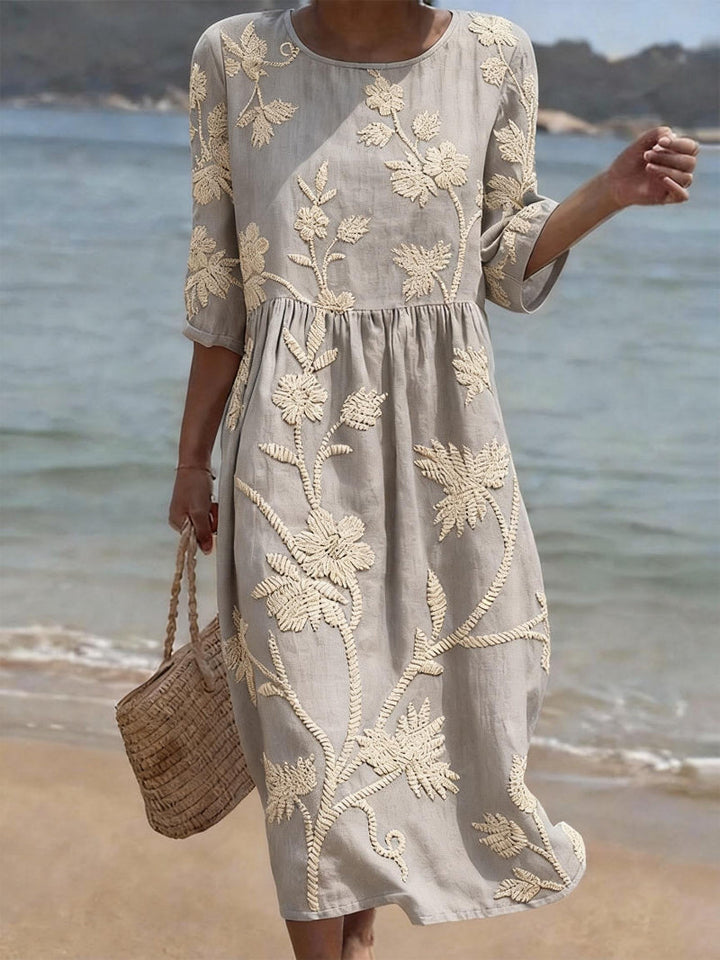Kleopatra - Rochie Vintage Brodată