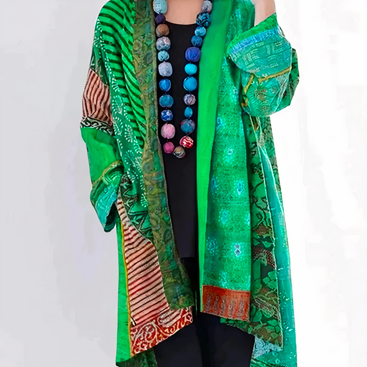 Rozenna - Cardigan în Stil Kimono