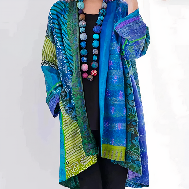 Rozenna - Cardigan în Stil Kimono