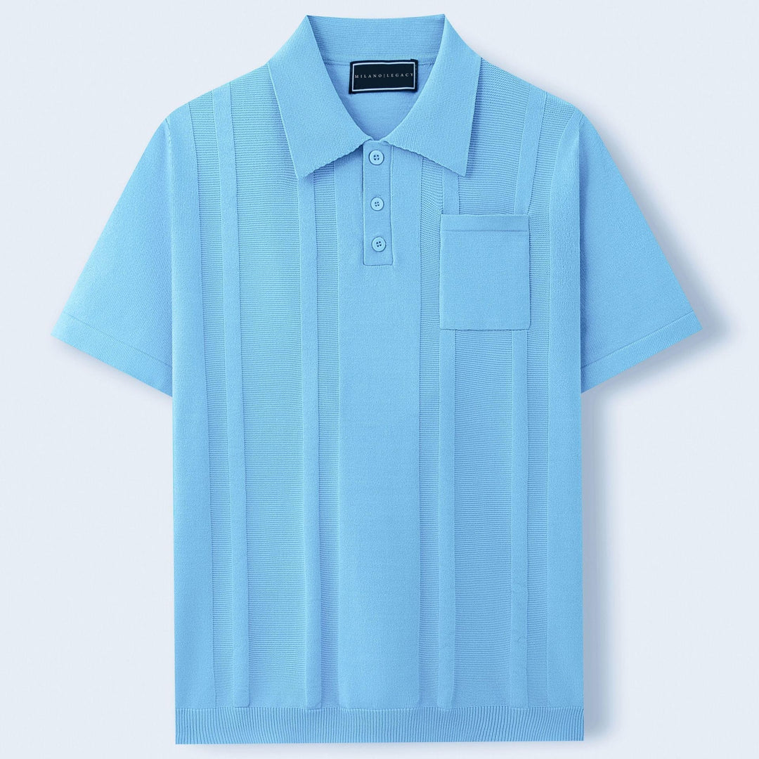 Gunther - Tricou Polo Cu Mâneci Scurte