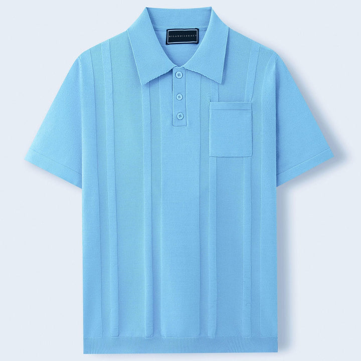 Gunther - Tricou Polo Cu Mâneci Scurte